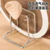 Estante para tabla de cortar de acero inoxidable, estante para tapas de ollas doméstico, estante de almacenamiento para tablas de cortar de cocina, soporte para tapas de ollas y tablas de cortar, tabla de cortar para encimera