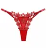 Design com contas~ Calcinhas de renda para meninas, calcinhas bordadas fofas, fio dental sexy de cintura baixa, estilo fino de exportação europeia e americana