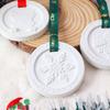 Exportação Série de Natal Transfronteiriça Pingente Aromaterapia Gesso Fragrância para Guarda-roupa Armário Freshener de Ar para Casa Fragrância Presentes