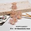 Pulsera de oso, collar, bricolaje, accesorios de cuentas hechos a mano, cuentas sueltas decorativas, linda sirena coreana Ji, cuentas finas de chica flash
