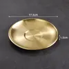 Creativo Bol de Acero Inoxidable para Postre con Doble Asa, Bol Dorado para Agua Azucarada, Bol para Hielo Raspado, Moderno Bol para Vino de Arroz