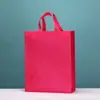 Bolsa de Mano Gruesa No Tejida Personalizada Publicitaria Bolsa de Protección Ambiental Regalo para Exposición de Empresa Clase de Capacitación Bolsa con Logo Impreso