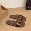 Zapatillas retro de moda con lazo dulce y suave para mujer, sandalias de playa cómodas y casuales de suela plana, estilo vacacional, versión coreana
