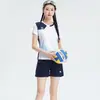 Traje de Uniforme de Voleibol para Hombres y Mujeres, Ropa Deportiva de Voleibol de Manga Corta, Uniforme Profesional Transpirable de Secado Rápido para Equipo de Partido de Voleibol con Estampado y Número
