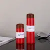Nova Garrafa Térmica Mini de Aço Inoxidável Portátil de Alto Valor Copo de Bolso Copo Presente Criativo para Homens e Mulheres Copo do Dia a Dia com Tampa de Madeira