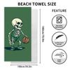 X2 Millones en Stock Amazon Toalla de Playa de Felpa Doble Cara Toalla Deportiva de Secado Rápido Toalla de Baño Impresa Personalizable Al Por Mayor