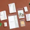 Ancho 10cm Doble Capa 5 Seda Ropa bolsa opp Plástico Joyería Autoadhesivo Tienda Departamental Libro Logotipo Impreso En Stock