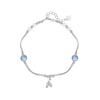 Pulsera Cola de Pez Femenina en Diseño Nicho que No se Desvanece Pulsera Super Hada Pulsera de Piedra Lunar Pulsera para Novia