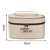 Bolsa Térmica Alumínio Espesso Café da Manhã Inverno Marmita Bolsa de Almoço Bolsa de Ombro Bolsa de Ombro Grande Capacidade Bolsa de Marmita para Estudantes
