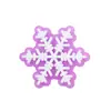 Novo Anel de Floco de Neve para Festivais de Inverno, Decoração de Festa, Festa de Aniversário Anel de Floco de Neve Transfronteiriço