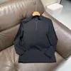 Camiseta Esportiva Masculina de Outono para Uso Externo, Funcional, para Corrida, Casual, com Zíper Parcial, Manga Longa, Corte 3D 13081