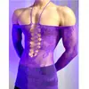 Lobe Roupa Íntima Sexy Nova Sexy Renda Vazada Vestido Transparente Justo Encontro Gay Tentação Apaixonada Roupa de Dormir Renda de Rede