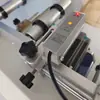 Máquina de rotulagem rotativa semi-automática pequena AB tubo duplo tubo único máquina de costura agente de costura equipamentos de produção de máquinas
