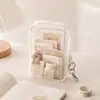 Bolsa de Almacenamiento Transparente Portátil para Planificador, Estuche Sencillo Estilo Ins a Prueba de Polvo Visible para Almacenamiento de Planificador, Bolsa Impermeable de PVC para Papelería