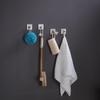 Gancho de Acero Inoxidable 304 sin Perforaciones Autoadhesivo para Pared de Baño Cocina Gancho de Tablero Cuadrado Adhesivo Transfronterizo Amazon