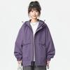 Otoño/invierno 2024 chaqueta con capucha de marca de marea de alta calidad, abrigo chaqueta anticontaminación, a prueba de aceite e hidrorrepelente, chaqueta para amantes del tooling (