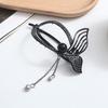 Clip de Garra de Borla de Mariposa de Perla de Diamante Hueco de Fairy Hollow Verano Horquilla de Metal para el Cabello para Mujer Parte Posterior de la Cabeza Recogido Horquilla Clip para Agarrar el Cabello