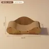 Placa Arranhador e Cama para Gatos Combinados, Espessada, Resistente a Arranhões, Resistente ao Desgaste, Não Solta Pelo, Sofá para Gatos, Cadeira Longa para Gatos, Modelo para Atacado