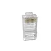 Cable de Red UTP Catgoria 6 Super Cat6 RJ45 8P8C Conector de Cristal de Tres Pines Completamente de Cobre Conector de Cristal de Ingeniería Sin Blindar Categoría 6
