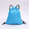 Mochila con Cordón Impermeable para Almacenamiento con Diseño de Fútbol para Natación, Deportes al Aire Libre, Eventos de Maratón, Bolsa con Cordón de Poliéster