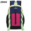 Nova Mochila Colorida de Grande Capacidade, Mochila de Viagem Personalizada de Marca da Moda, Bolsa Leve para Computador de Ciclismo Esportivo, Mochila Escolar para Mulheres