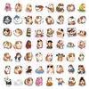 Compra Directa Transfronteriza [con Certificación Ce.Cpc] Paquete de 56 Pegatinas para Cobayas, Pegatinas Creativas Lindas de Animales Pequeños Estilo Dibujos Animados
