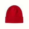 Novo Chapéu Masculino Outono e Inverno à Prova de Vento Proteção Contra Frio Chapéu de Lã Tricotado Quente Estilo Coreano Tendência Headwear para Ciclismo ao Ar Livre