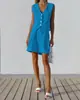 Traje Chaleco de Algodón y Lino con Sentido del Diseño Europeo y Americano 2025 Traje Chaleco para Mujer de Verano Casual sin Mangas Shorts Conjunto de Dos Piezas