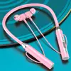 Fones de Ouvido Bluetooth Populares com Fio no Pescoço Sem Fio Esportivos Standby Ultra-Longo Graves Pesados G01 Adequado para Apple Huawei Xiaomi Opp