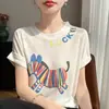 Gola Redonda, Mangas Dobradas, Camiseta de Tricô Fina para Mulheres, Novo Estilo Verão 2026, Design Moderno, Estilo de Nicho, Top Juvenil