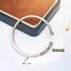 Popular Mito Negro Wukong Pulsera de Diamantes Retro Ruyi Aro Dorado Palo Tendencia Nacional Pulsera Sólida para Pareja Hombre y Mujer Venta al por Mayor
