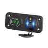 Cargador de teléfono móvil modificado de 36 W para automóvil QC3.0, carga rápida tipo C, carga flash, voltímetro, pantalla digital, producto marino nuevo