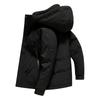 Chaqueta de Plumón Suelta con Capucha para Pareja Hombre y Mujer Otoño e Invierno Nueva Chaqueta de Trabajo de Plumón