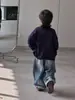 En Stock 26 Cárdigan de Punto Infantil de Primavera Estilo Coreano Estilo Ins Bordado Suéter Delgado para Niños y Niñas Chaqueta para Habitación con Aire Acondicionado