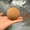 Frasco de Vidrio para Almacenamiento Tapa de Corcho Contenedor de Almacenamiento Esférico Uso Diario en el Hogar Adorno Decorativo Flor Té Frasco de Vidrio Fruta Seca