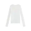 Camisa de OxígenoCardigán de seda-tencel estilo francés con cuello en V para aire acondicionado para mujer, versátil de color liso para verano, fina, protección solar