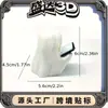 Figura de fantasma de Halloween impressa em 3D com articulações móveis, ornamento de brinquedo de Ceifador fantasma, decoração de presente