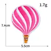 Parches Bordados de Computadora de Moda Globo Aerostático Gafas de Sol con Diamantes Parches de Tela Bordada Parches Decorativos para Ropa sin Costura Personalizados Venta al por Mayor