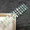 Atacado do Fabricante Pontas para Nail Art, Adesivos de Unha Doces e Elegantes que Realçam a Pele, Conjunto de 30 Peças com Tiras Codificadas, Unhas Usáveis Personalizadas