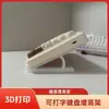 Soporte Elevador para Teclado para Escritorio en Casa, Soporte para Tableta y Teléfono Móvil, Soporte Elevador Organizador y de Almacenamiento de Material de Oficina para Estudiantes Transfronterizos