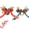 Decoraciones Navideñas con Sombras Florales, Cascabeles Navideños, Guirnaldas, Adornos para Árbol de Navidad, Colgantes de Escena Ambiental