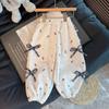 Nuevo Conjunto de Suéter Labubu 2025 Primavera y Otoño para Niñas Conjunto de Dos Piezas con Sudadera con Capucha de Muñeca Tridimensional