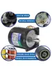 Motor síncrono de imán permanente 14W28W tipo polo de garra 60ktyz motor pequeño de reducción de baja velocidad AC 220v