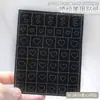 Plantillas de inyección de tinta caladas para uñas, pegatinas para uñas al por mayor, nuevo diseño japonés de estrella, estrella de amor, pegatinas para uñas con patrón pequeño, decoración