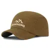 Gorra de Béisbol Bordada Retro Japonesa de Cinco Paneles Estilo Nuevo Cuatro Estaciones con Visera Corta Gorra de Béisbol Versátil Simple Americana para Viajes