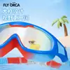 Gafas de natación de verano más vendidas, alta definición, impermeables, antivaho, marco grande, modelo nuevo para niños y niñas, equipo de natación, modelo nuevo al por mayor