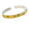 Pulsera Pequeña de Margaritas Esmaltadas Martilladas con Pintura Dorada de Plata Pura 9999 para Mujer, Pulsera de Plata Pura Estilo Chino Fresco y Sencillo con Diseño de Sutra del Corazón y Crisantemo