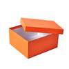 Caja rígida de alta calidad con tapa cielo y tierra para hombre y mujer, almacenamiento de ropa y zapatos, embalaje, caja de regalo, pared de fondo para transmisión en vivo, caja de zapatos, caja de papel