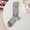 Calcetines tobilleros de mujer para primavera y verano, finos, con lazo, estilo ballet, JK, para niña dulce, de malla transpirable, color blanco