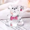 Espejo Cruzado Amazon Mariposa de Cristal Bola de Cristal Adornos Animales Pequeños Creativos Decoración de Coche Manualidades Regalos Navideños